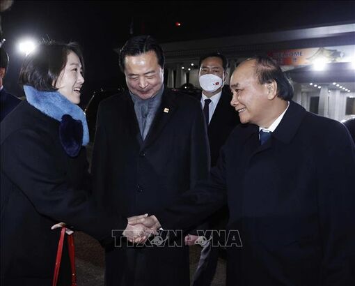 Chủ tịch nước kết thúc thành công chuyến thăm cấp Nhà nước tới Hàn Quốc