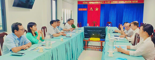 UBND huyện Châu Phú họp lấy ý kiến đặt tên công viên trên địa bàn xã Mỹ Phú