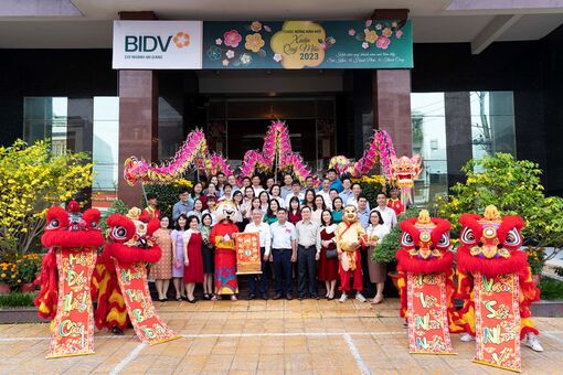 BIDV chi nhánh An Giang phát động thi đua kinh doanh đầu năm mới Quý Mão 2023