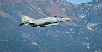 Rơi máy bay huấn luyện chiến đấu tại Hy Lạp