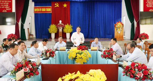 Huyện ủy Châu Thành triển khai nhiệm vụ trọng tâm sau Tết Quý Mão 2023