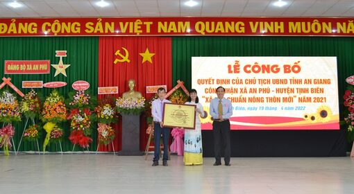 Tịnh Biên đẩy mạnh xây dựng nông thôn mới