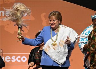 Giải thưởng hòa bình UNESCO vinh danh cựu Thủ tướng Đức Angela Merkel