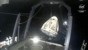 NASA: Phi hành đoàn 5 trở về Trái Đất an toàn
