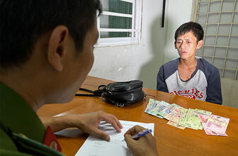 Bắt con nghiện có 2 tiền án đi trộm