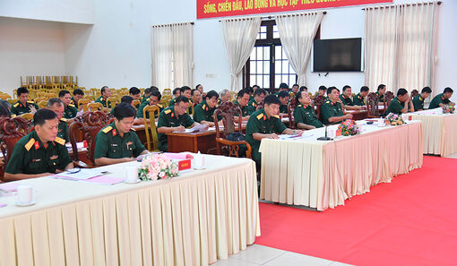 Đảng ủy Quân sự An Giang nghiên cứu, học tập, quán triệt Nghị quyết Quân ủy Trung ương