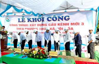 An Phú: Xây dựng cầu Kênh Mới 3 trên 5,5 tỷ đồng