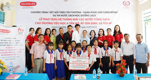 Triển khai Chương trình nước sạch học đường tại An Giang