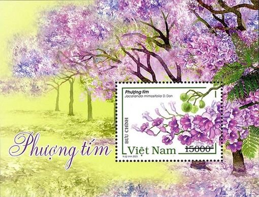 Phát hành bộ tem “Phượng tím” quảng bá đa dạng sinh học Việt Nam