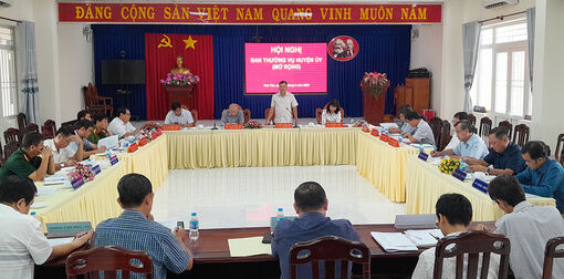 Huyện Phú Tân đạt nhiều kết quả quan trọng trong quý I/2023
