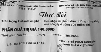 Cảnh giác chiêu trò lừa đảo “nhận tiền”, “nhận quà”
