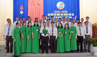 Đại hội đại biểu Hội Nông dân huyện Phú Tân lần thứ XII