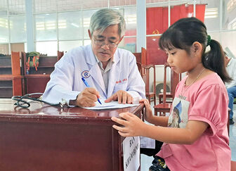 Khám, phát thuốc miễn phí 500 người dân, thiếu nhi khó khăn ở TP. Châu Đốc