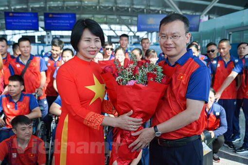 163 vận động viên Việt Nam lên đường tham dự ASEAN Para Games 12