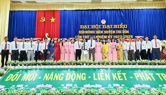 Ông Nguyễn Hoài An tái đắc cử Chủ tịch Hội Nông dân huyện Tri Tôn nhiệm kỳ 2023 - 2028
