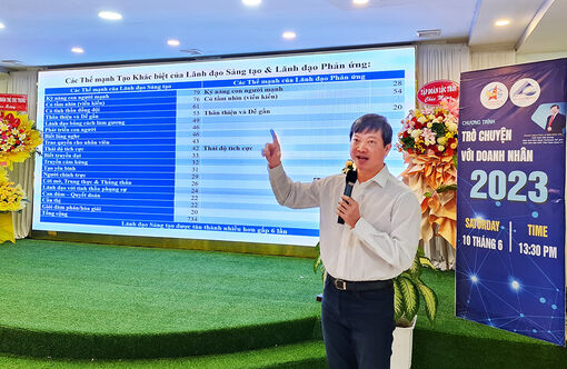 Tiến sĩ Mai Hữu Tín chia sẻ kỹ năng nâng tầm lãnh đạo trong doanh nghiệp