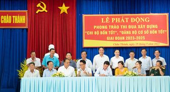 Xây dựng Đảng ở huyện Châu Thành