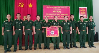 An Giang: Bộ đội biên phòng thi đua quyết thắng