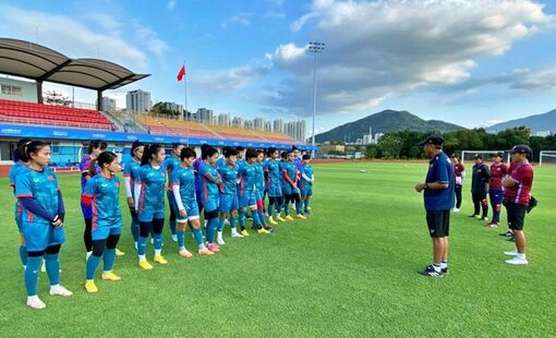 Đội tuyển nữ Việt Nam hướng đến chiến thắng đầu tiên tại ASIAD 19
