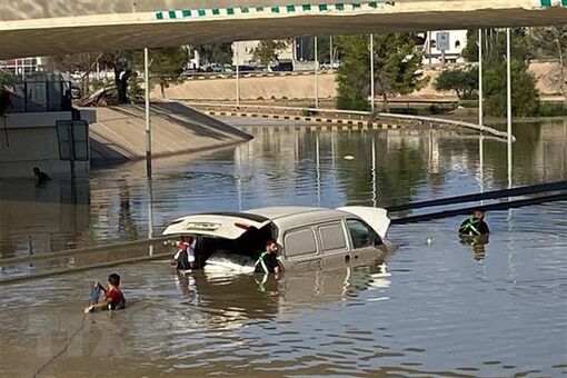 Lũ lụt ở Libya: Hơn 43.000 người phải di dời do thiếu nước sạch