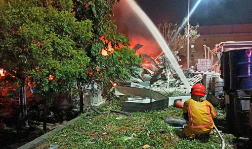 Hiện trường vụ cháy nhà máy ở Đài Loan khiến hơn 100 người thương vong