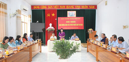 Ban Tuyên giáo Tỉnh ủy An Giang định hướng công tác tuyên truyền quý IV/2023