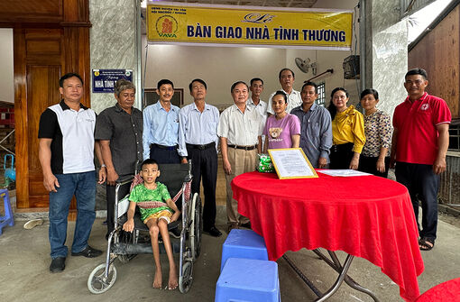 Thêm căn nhà Tình thương cho nạn nhân da cam