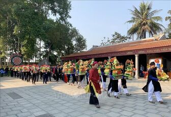 Gìn giữ, phát huy giá trị Di sản Văn hóa phi vật thể Lễ hội đền Đông Cuông