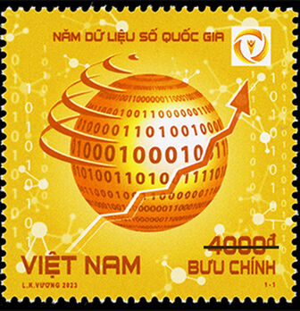 Bộ TT&TT phát hành bộ tem bưu chính 'Năm Dữ liệu số quốc gia'