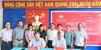 UBMTTQVN TP. Châu Đốc phối hợp thực hiện các chương trình tín dụng chính sách xã hội