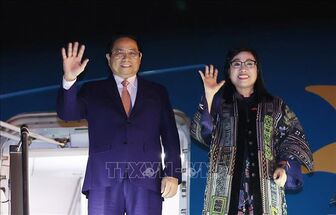 Thủ tướng Phạm Minh Chính tới Ankara, bắt đầu thăm chính thức Thổ Nhĩ Kỳ