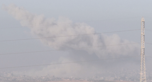 Những hình ảnh đầu tiên về chiến sự ở Dải Gaza sau khi thoả thuận ngừng bắn kết thúc